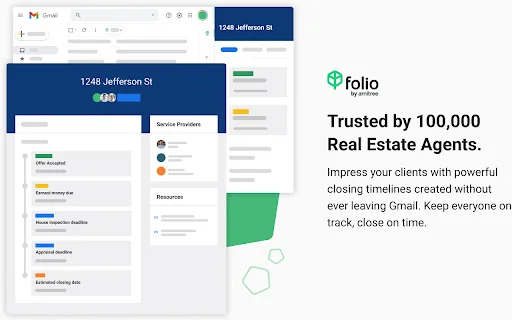 Folio: Gmail के लिए रियल एस्टेट डील मैनेजमेंट ऐप डाउनलोड करें - Screenshot 1