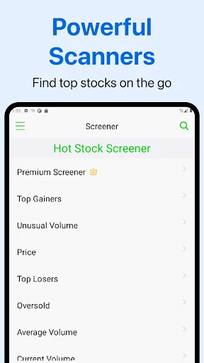 Stock Screener ऐप डाउनलोड करें – AI आधारित शेयर बाज़ार विश्लेषण - Screenshot 12