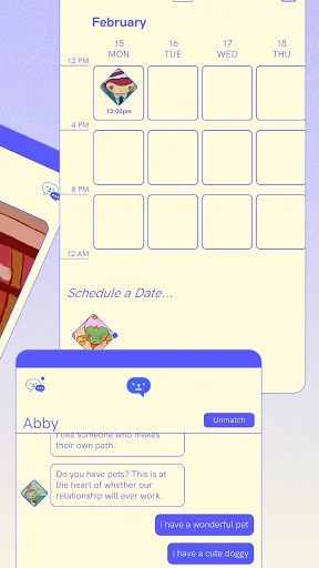 Tender: Creature Comforts डाउनलोड करें – इंटरगैलेक्टिक डेटिंग सिम गेम - Screenshot 2
