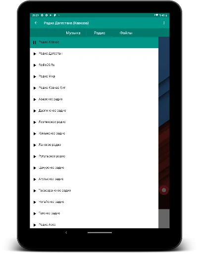 Радио Дагестана – काकेशस और दागिस्तान संगीत ऐप डाउनलोड करें - Screenshot 11