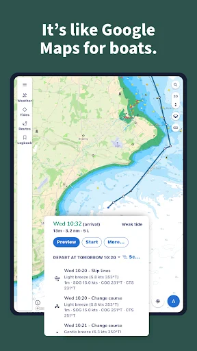 Savvy Navvy Boating Navigation डाउनलोड करें – बेहतरीन मरीन जीपीएस - Screenshot 9
