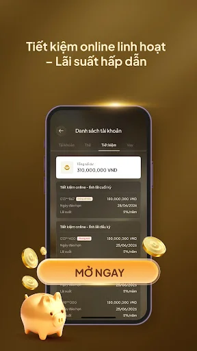 LPBank Plus ऐप डाउनलोड करें – सुरक्षित और तेज़ डिजिटल बैंकिंग - Screenshot 6
