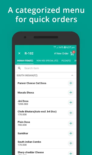 RapidServe – eZee Optimus डाउनलोड करें – रेस्टोरेंट ऑर्डर मैनेजमेंट - Screenshot 4