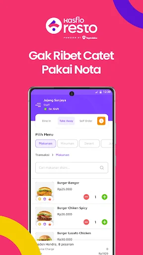 Kasflo Resto डाउनलोड करें – UMKM के लिए सर्वश्रेष्ठ POS और कैशियर ऐप - Screenshot 4