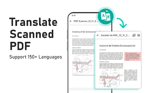 PDF Reader – Translate & Edit डाउनलोड करें – 110+ भाषाओं में अनुवाद - Screenshot 2