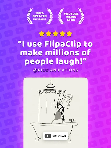 FlipaClip 2D एनीमेशन ऐप डाउनलोड करें – कार्टून और वीडियो बनाएं - Screenshot 22