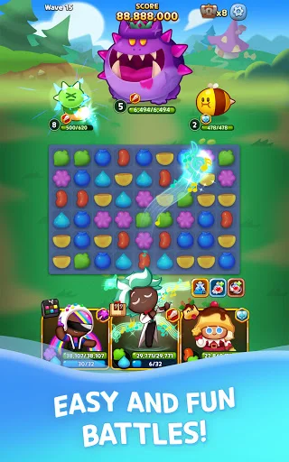 Cookie Run: Puzzle World डाउनलोड करें – मजेदार पहेली गेम - Screenshot 10