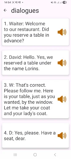 English Phrasebook डाउनलोड करें – अंग्रेजी बोलना सीखें और अभ्यास करें - Screenshot 4