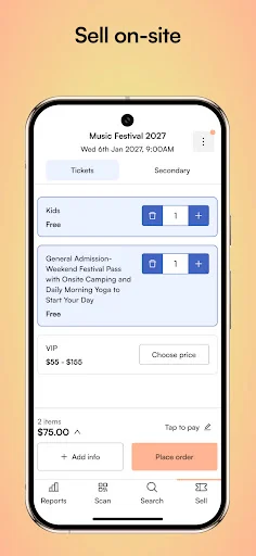 Humanitix for Hosts डाउनलोड करें – इवेंट चेक-इन के लिए सर्वश्रेष्ठ ऐप - Screenshot 2