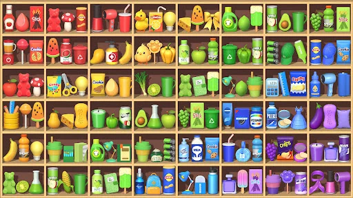 Goods Ready डाउनलोड करें – सर्वश्रेष्ठ 3D सॉर्ट और मैच पहेली गेम - Screenshot 22