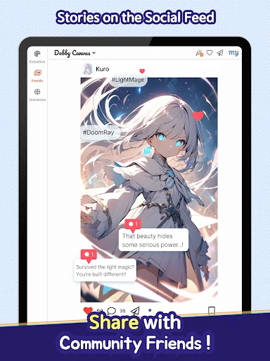 Dobby Canvas डाउनलोड करें – सर्वश्रेष्ठ AI इमेज जनरेटर ऐप - Screenshot 12