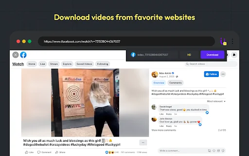 Video Downloader for U डाउनलोड करें – ऑनलाइन वीडियो सेव करें - Screenshot 2