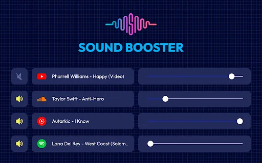 Sound Booster – Boost My Bass डाउनलोड करें – वॉल्यूम बढ़ाएं - Screenshot 1