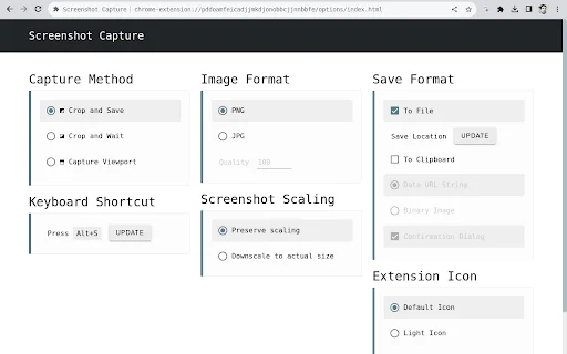 Screenshot Capture डाउनलोड करें – Chrome के लिए सबसे बेहतरीन टूल - Screenshot 1