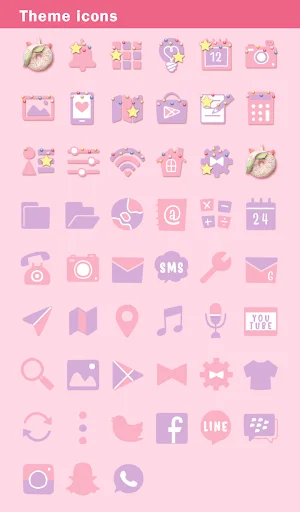 Unicorn Donuts Theme डाउनलोड करें – प्यारा यूनिकॉर्न स्टाइल फ्री थीम - Screenshot 4