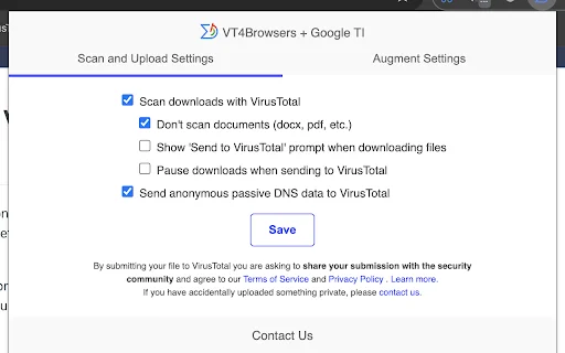 VT4Browsers + Google TI डाउनलोड करें – सुरक्षित ब्राउज़िंग - Screenshot 1