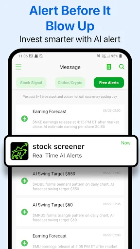 Stock Screener ऐप डाउनलोड करें – AI आधारित शेयर बाज़ार विश्लेषण - Screenshot 4