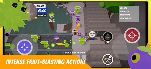 FruitZ Cat Zombie Shooter Game डाउनलोड करें – बेहतरीन एक्शन गेम - Screenshot 7