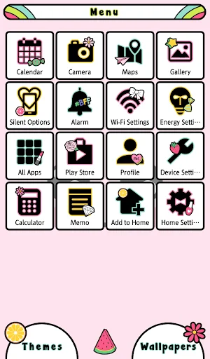 Cute Expressions Theme +HOME डाउनलोड करें – प्यारा वॉलपेपर - Screenshot 6