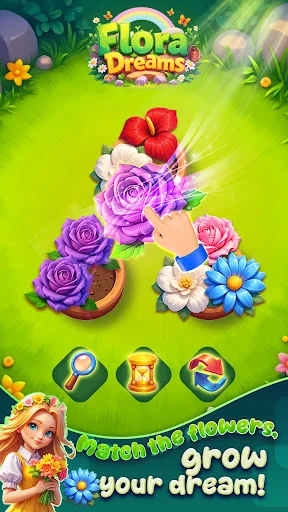 Flora Dreams डाउनलोड करें – फूलों की छंटनी और मिलान वाला बेहतरीन गेम - Screenshot 6