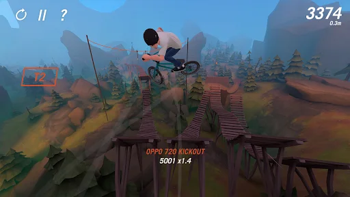 Trail Boss BMX डाउनलोड करें – मोबाइल पर सर्वश्रेष्ठ BMX गेम - Screenshot 2