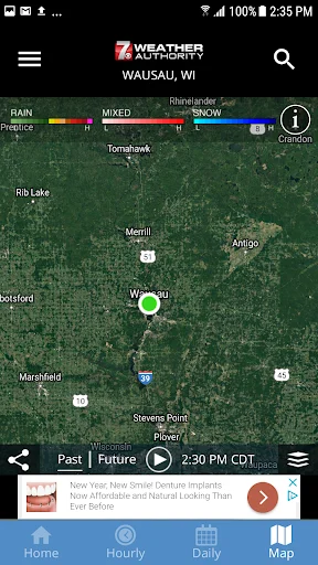 WSAW WZAW First Alert Weather डाउनलोड करें – सटीक स्थानीय पूर्वानुमान - Screenshot 3