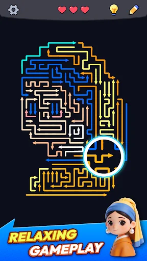 Arrow Maze Puzzle डाउनलोड करें – सर्वश्रेष्ठ दिमागी पहेली गेम - Screenshot 3
