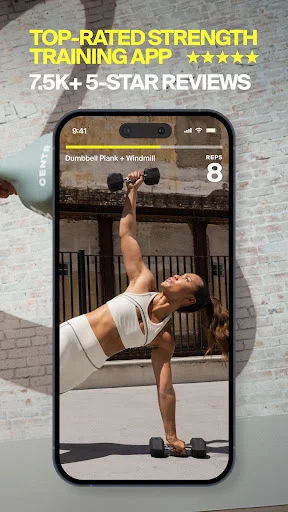 Centr: Personal Fitness App डाउनलोड करें – वर्कआउट और डाइट प्लान - Screenshot 2
