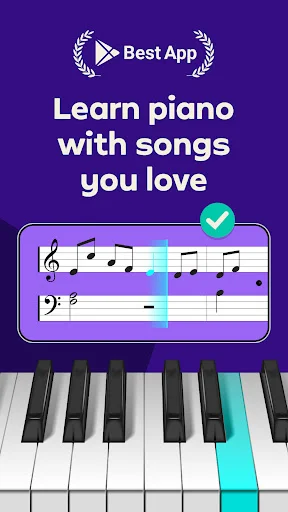 Simply Piano डाउनलोड करें – पियानो सीखने का सबसे आसान तरीका - Screenshot 1