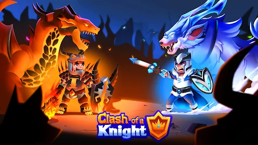 Clash of a Knight डाउनलोड करें – सर्वश्रेष्ठ 3D RPG PVP अनुभव - Screenshot 1