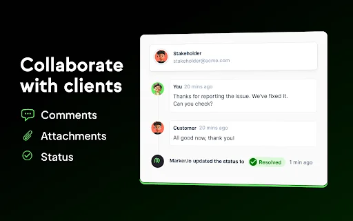 Marker.io डाउनलोड करें – वेबसाइट के लिए बेस्ट बग रिपोर्टिंग टूल - Screenshot 3