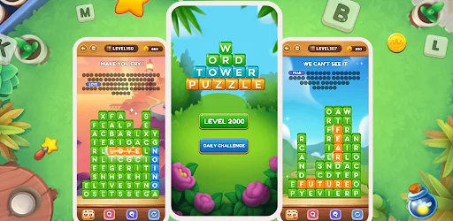 Word Tower – Premium Puzzle डाउनलोड करें – सर्वश्रेष्ठ शब्द खेल - Screenshot 6