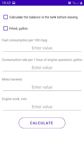 Fuel Calculator डाउनलोड करें – ईंधन खपत और दूरी का सटीक हिसाब - Screenshot 2