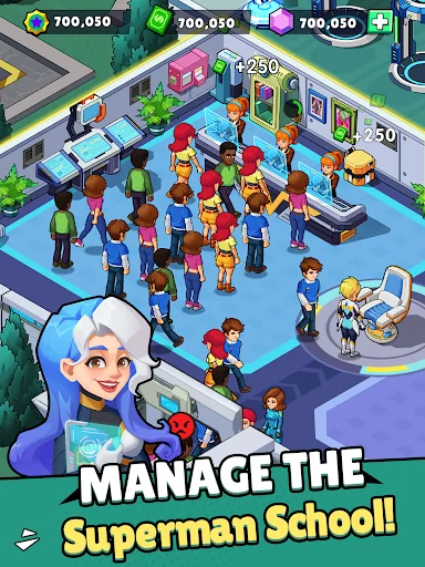 Idle Superpower School डाउनलोड करें – सर्वश्रेष्ठ सुपरहीरो टाइकून गेम - Screenshot 14