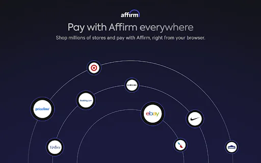 Affirm Chrome Extension डाउनलोड करें – आसान EMI और खरीदारी - Screenshot 1