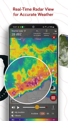 Windy.com डाउनलोड करें – सबसे सटीक मौसम पूर्वानुमान और लाइव रडार - Screenshot 2