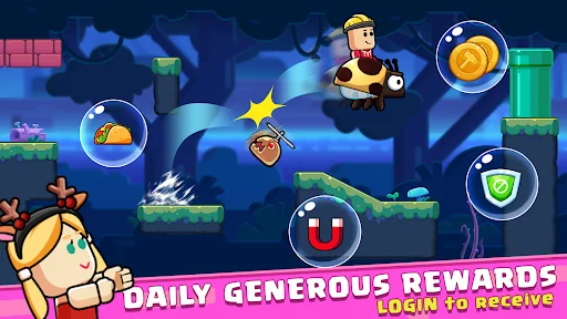 Super Bobby – Adventure Game डाउनलोड करें – रोमांचक रेट्रो अनुभव - Screenshot 19