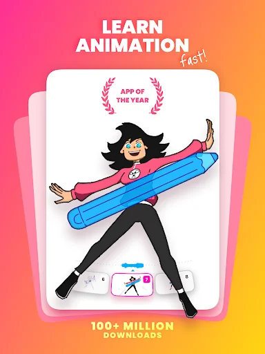 FlipaClip 2D एनीमेशन ऐप डाउनलोड करें – कार्टून और वीडियो बनाएं - Screenshot 17
