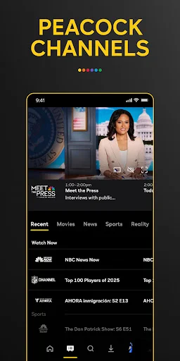 Peacock TV डाउनलोड करें – लाइव स्पोर्ट्स और फिल्में देखें - Screenshot 7