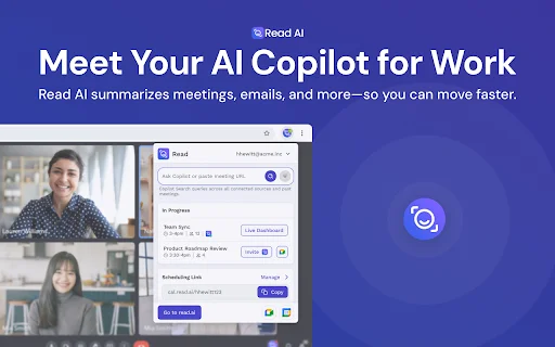 Read AI डाउनलोड करें – मीटिंग नोट्स और प्रोडक्टिविटी के लिए बेहतरीन टूल - Screenshot 1