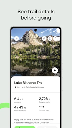 AllTrails डाउनलोड करें – हाइकिंग, साइकिलिंग और ट्रेल मैप्स - Screenshot 3