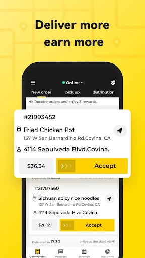 DeliveryPanda ऐप डाउनलोड करें – HungryPanda डिलीवरी पार्टनर बनें - Screenshot 1