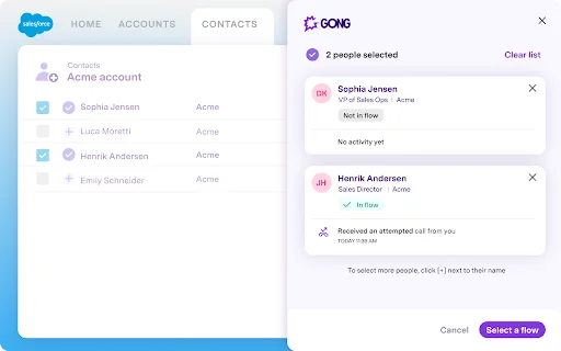 Gong Anywhere डाउनलोड करें – सेल्स उत्पादकता और CRM इंटीग्रेशन - Screenshot 4