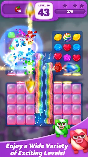 Lollipop: Sweet Taste Match 3 डाउनलोड करें – बेहतरीन पहेली गेम - Screenshot 30