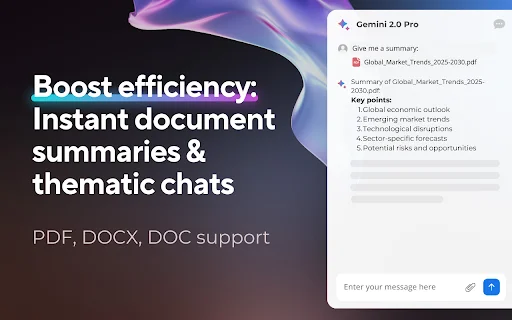 Gemini AI Sidebar डाउनलोड करें – ब्राउज़र के लिए स्मार्ट एआई असिस्टेंट - Screenshot 2