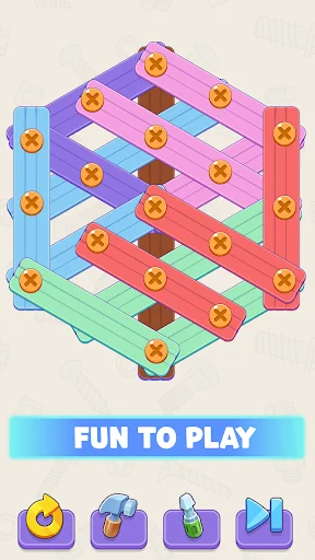 Screw It Out: Wood Puzzle डाउनलोड करें – मजेदार पहेलियाँ खेलें - Screenshot 15