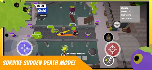FruitZ Cat Zombie Shooter Game डाउनलोड करें – बेहतरीन एक्शन गेम - Screenshot 6