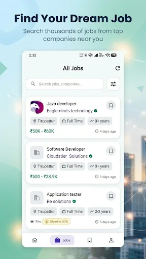 Tamilanjobs App Download – तमिलनाडु में प्राइवेट नौकरी खोजें - Screenshot 2