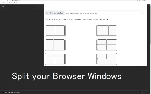 Split Screen for Google Chrome डाउनलोड करें – मल्टीटास्किंग के लिए सर्वश्रेष्ठ टूल - Screenshot 1