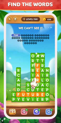 Word Tower – Premium Puzzle डाउनलोड करें – सर्वश्रेष्ठ शब्द खेल - Screenshot 2